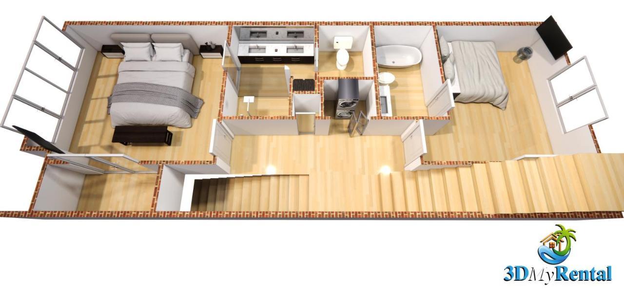 Downtown Atl Modern Home - Private Rooftop Terrace Atlanta Ngoại thất bức ảnh